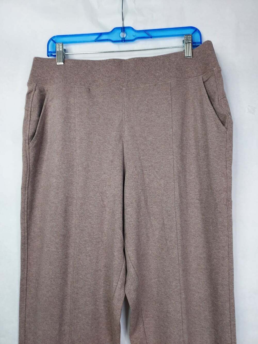 Pact Airplane Wide Leg Pants Women's L Pull On Organic Minimalist Travel Office - Picture 5 of 16